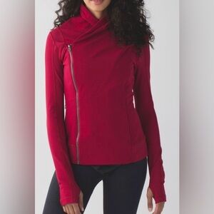 Lululemon Bhaki Jacket Size 2/Cranberry